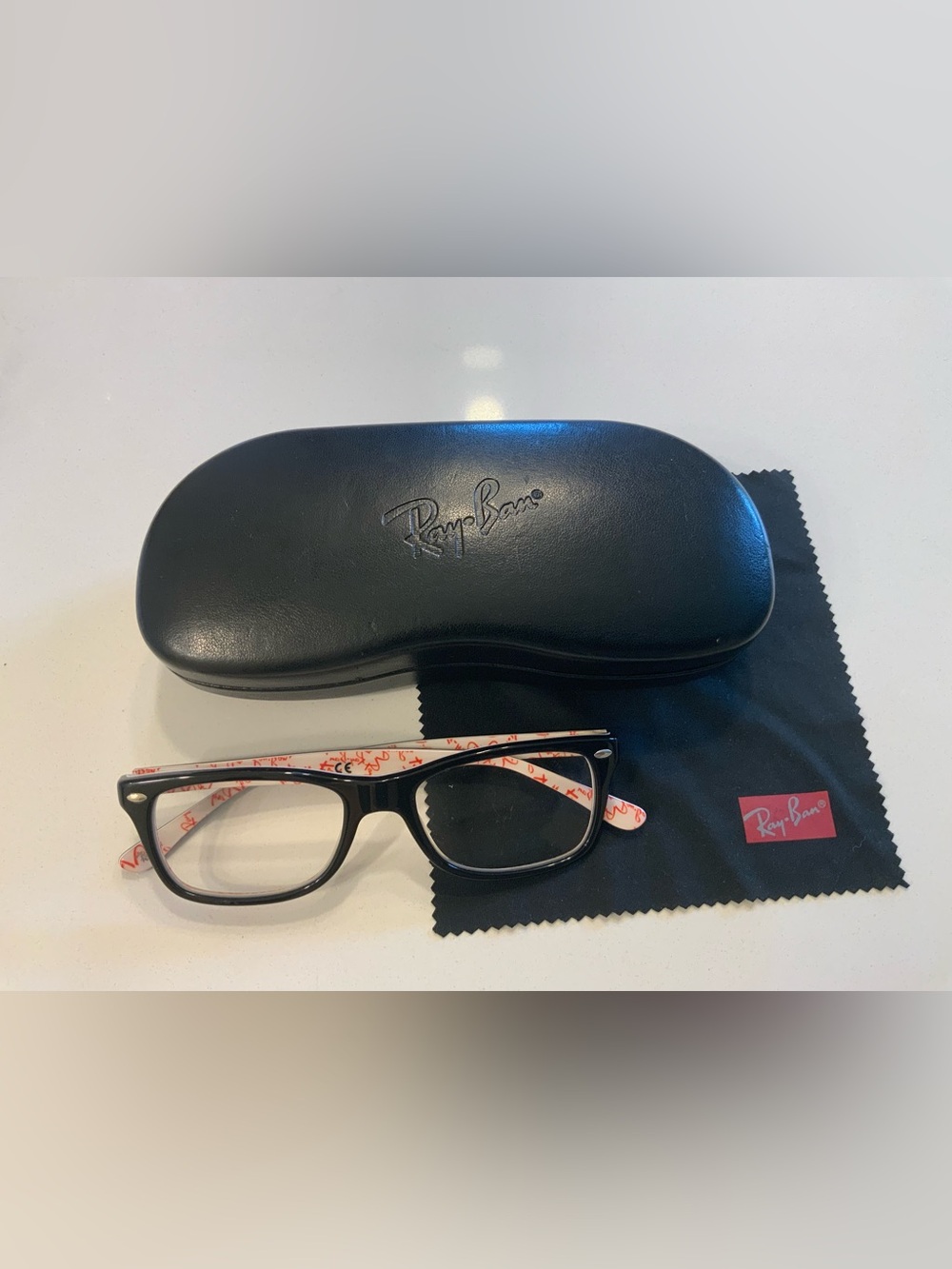 Ray Ban Prescription Eyeglasses With Case & Dust Cloth